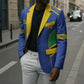 Custom Tanzania Football Blazer Go Taifa Stars Go