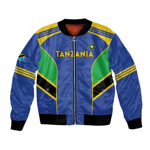 Afro Tanzania Football Custom Bomber Jacket Go Taifa Stars Go - African Pride