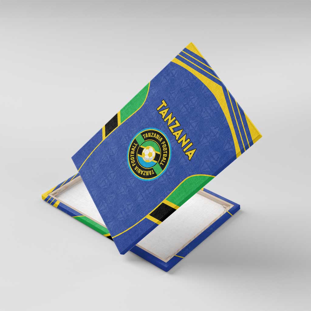 Afro Tanzania Football Canvas Wall Art Go Taifa Stars Go - African Pride