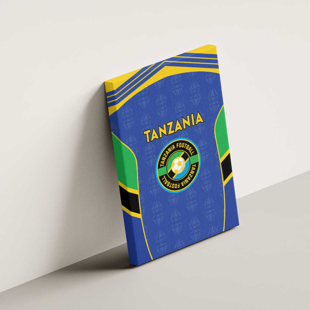 Afro Tanzania Football Canvas Wall Art Go Taifa Stars Go - African Pride