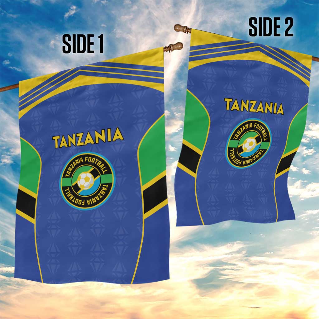 Afro Tanzania Football Garden Flag Go Taifa Stars Go - African Pride
