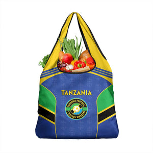 Afro Tanzania Football Grocery Bag Go Taifa Stars Go - African Pride