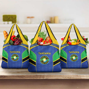 Afro Tanzania Football Grocery Bag Go Taifa Stars Go - African Pride