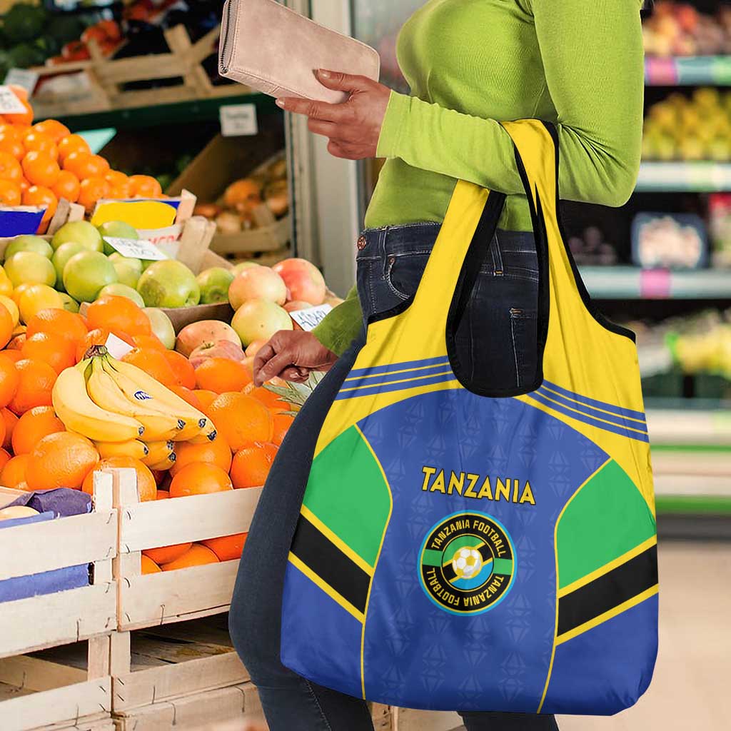 Afro Tanzania Football Grocery Bag Go Taifa Stars Go - African Pride