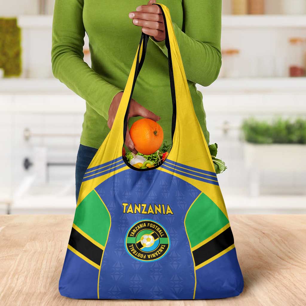 Afro Tanzania Football Grocery Bag Go Taifa Stars Go - African Pride