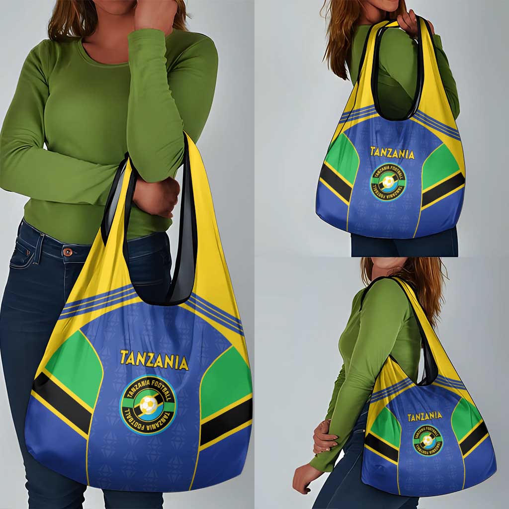 Afro Tanzania Football Grocery Bag Go Taifa Stars Go - African Pride