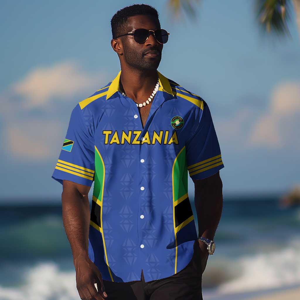 Afro Tanzania Football Custom Hawaiian Shirt Go Taifa Stars Go - African Pride