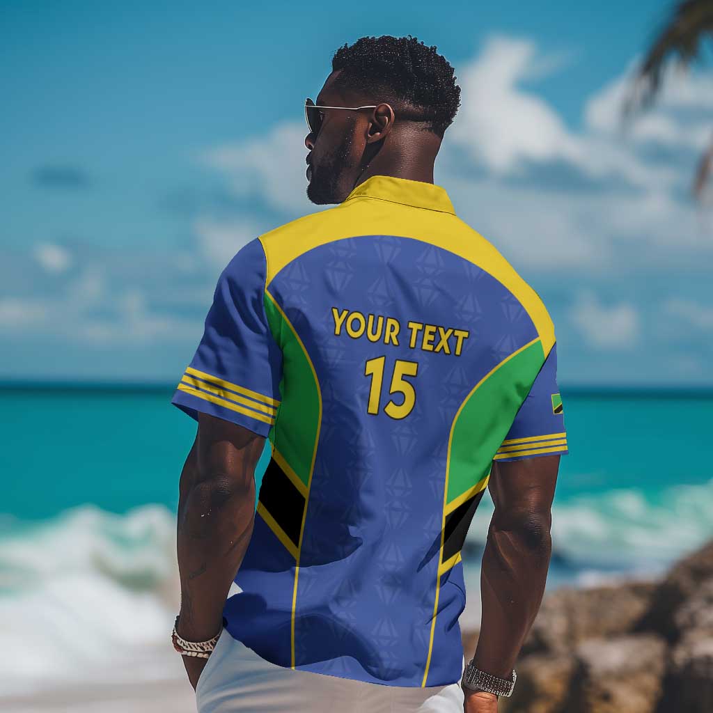 Afro Tanzania Football Custom Hawaiian Shirt Go Taifa Stars Go - African Pride