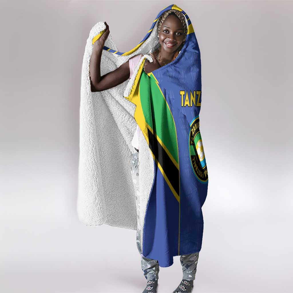 Afro Tanzania Football Hooded Blanket Go Taifa Stars Go - African Pride