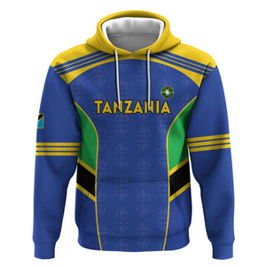 Afro Tanzania Football Custom Hoodie Go Taifa Stars Go - African Pride