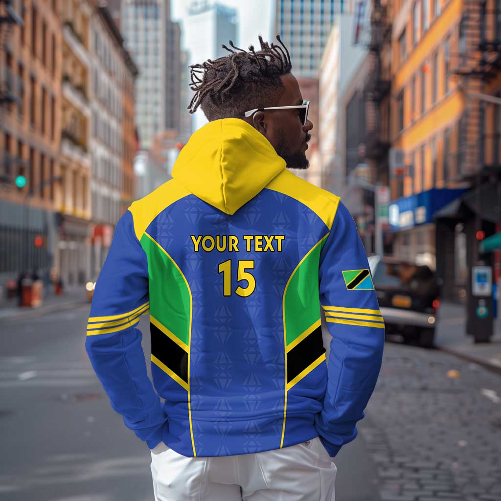 Afro Tanzania Football Custom Hoodie Go Taifa Stars Go - African Pride