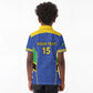 Afro Tanzania Football Custom Kid Polo Shirt Go Taifa Stars Go - African Pride