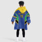 Afro Tanzania Football Custom Kid Wearable Blanket Hoodie Go Taifa Stars Go - African Pride