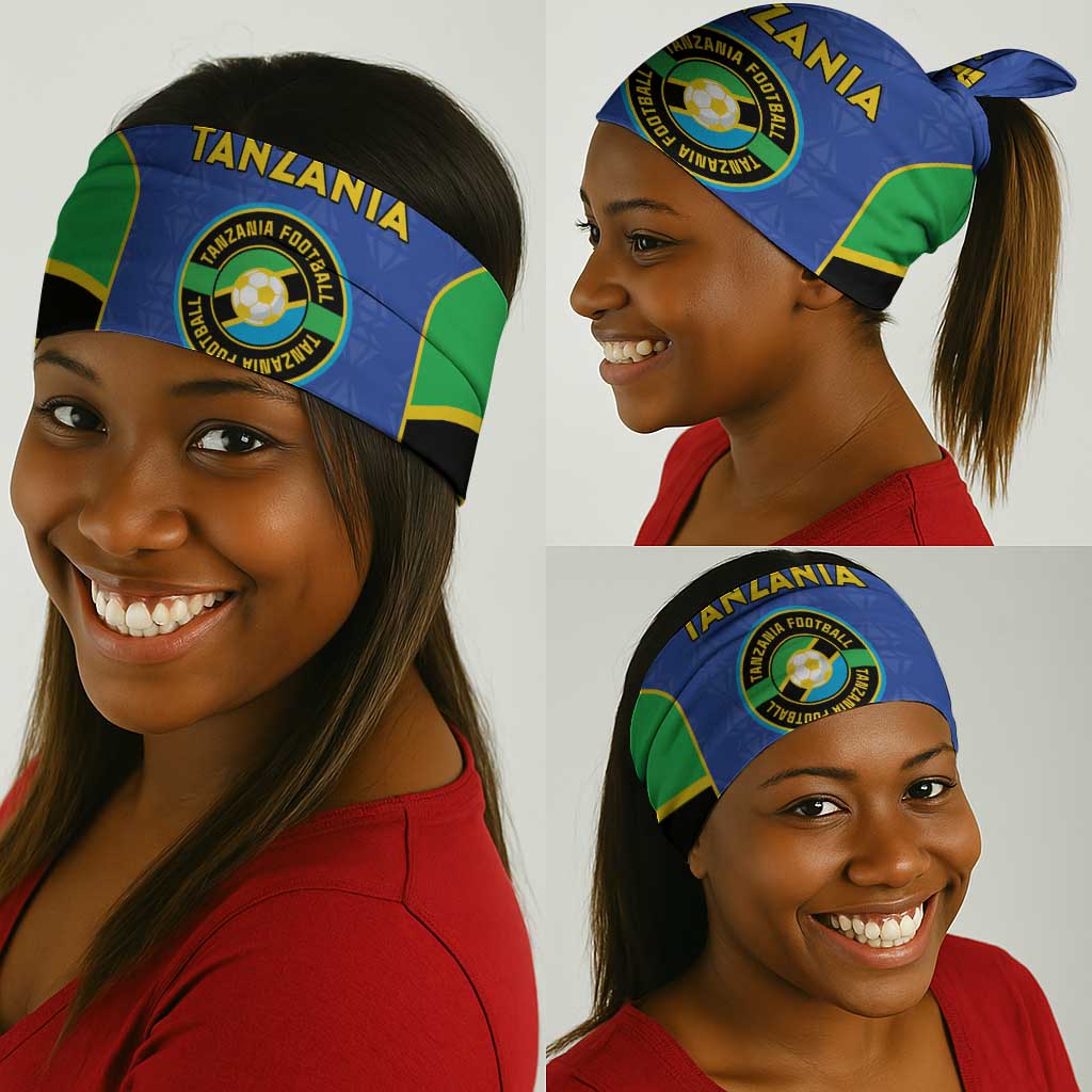 Afro Tanzania Football Neck Gaiter Go Taifa Stars Go - African Pride