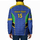 Custom Tanzania Football Padded Jacket Go Taifa Stars Go