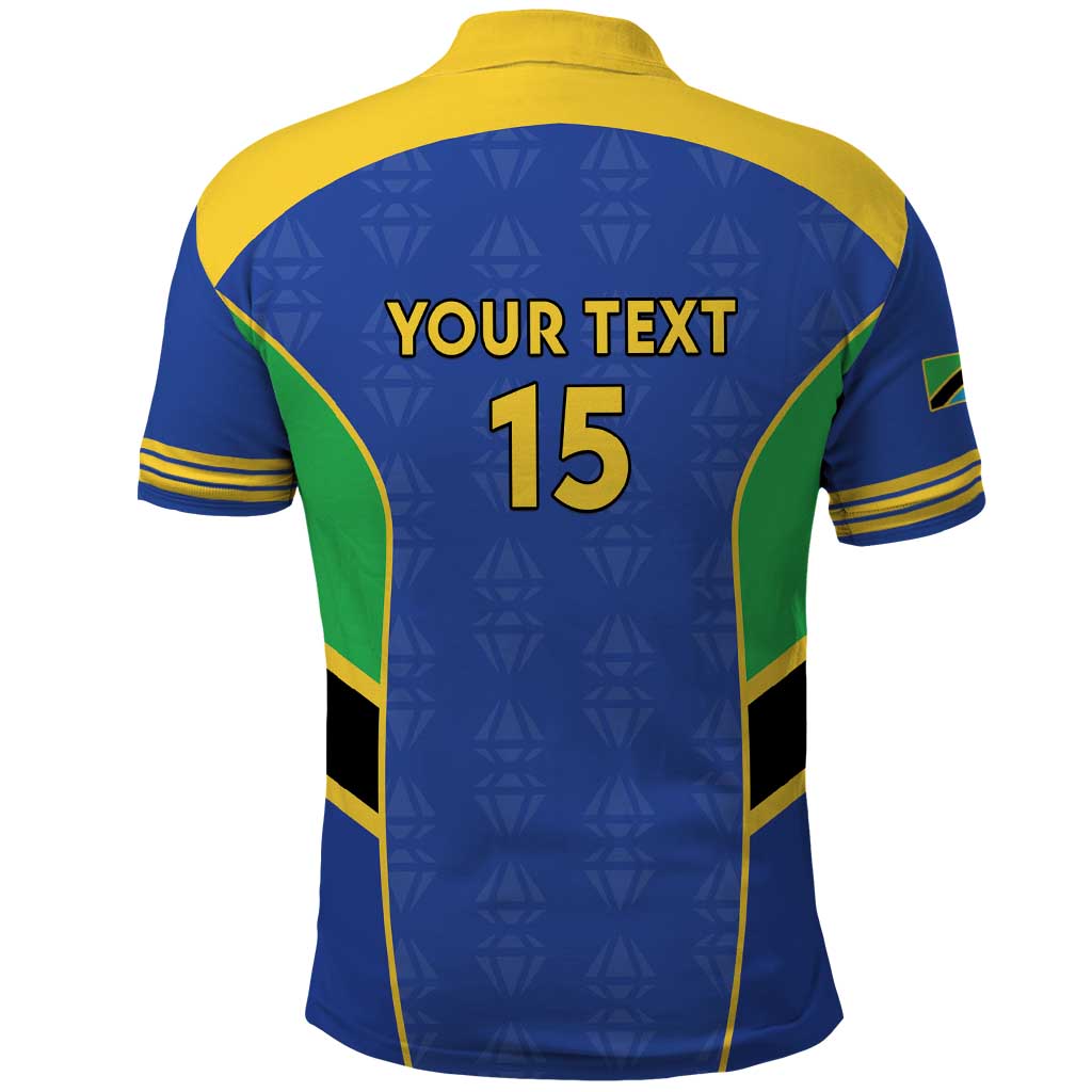 Afro Tanzania Football Custom Polo Shirt Go Taifa Stars Go - African Pride