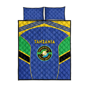 Afro Tanzania Football Quilt Bed Set Go Taifa Stars Go - African Pride