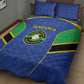 Afro Tanzania Football Quilt Bed Set Go Taifa Stars Go - African Pride