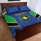 Afro Tanzania Football Quilt Bed Set Go Taifa Stars Go - African Pride
