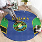 Afro Tanzania Football Round Carpet Go Taifa Stars Go - African Pride