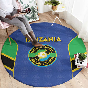 Afro Tanzania Football Round Carpet Go Taifa Stars Go - African Pride