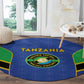 Afro Tanzania Football Round Carpet Go Taifa Stars Go - African Pride