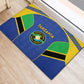 Afro Tanzania Football Rubber Doormat Go Taifa Stars Go - African Pride