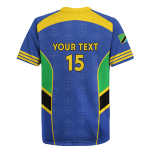 Afro Tanzania Football Custom Rugby Jersey Go Taifa Stars Go - African Pride