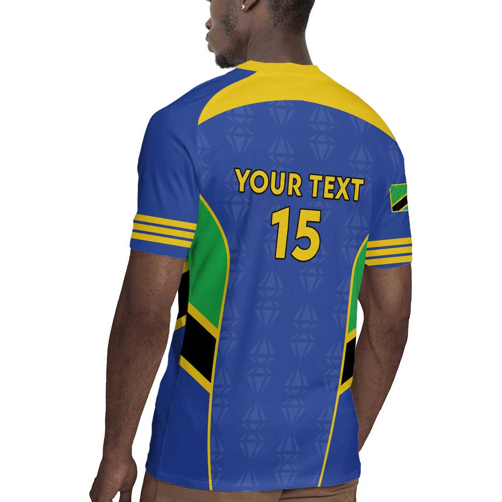 Afro Tanzania Football Custom Rugby Jersey Go Taifa Stars Go - African Pride