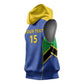 Afro Tanzania Football Custom Sleeveless Hoodie Go Taifa Stars Go - African Pride