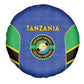 Afro Tanzania Football Spare Tire Cover Go Taifa Stars Go - African Pride