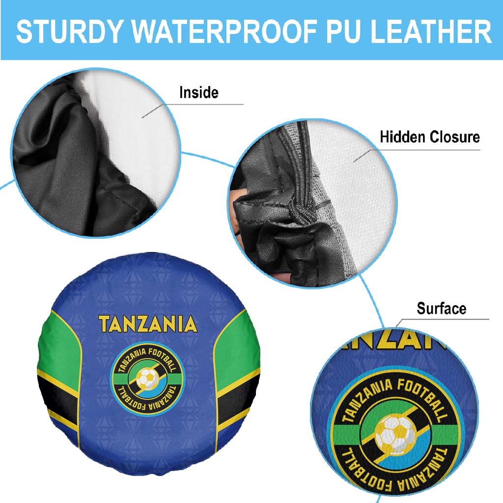 Afro Tanzania Football Spare Tire Cover Go Taifa Stars Go - African Pride