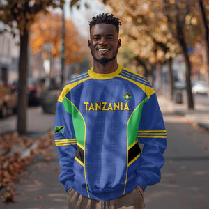 Afro Tanzania Football Custom Sweatshirt Go Taifa Stars Go - African Pride