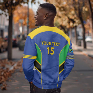Afro Tanzania Football Custom Sweatshirt Go Taifa Stars Go - African Pride