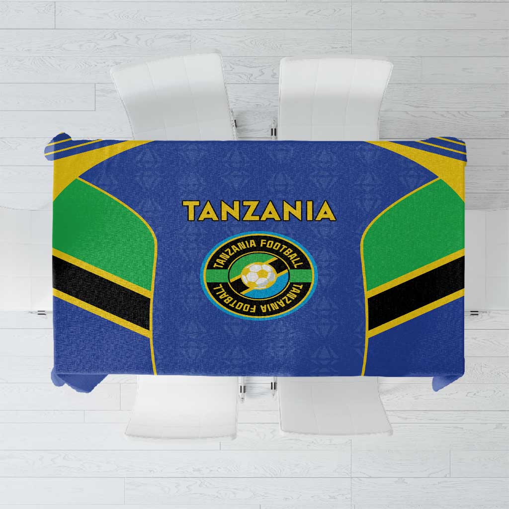 Afro Tanzania Football Tablecloth Go Taifa Stars Go - African Pride