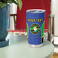 Afro Tanzania Football Custom Tumbler Cup Go Taifa Stars Go - African Pride