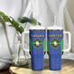 Afro Tanzania Football Custom Tumbler With Handle Go Taifa Stars Go - African Pride