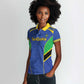 Afro Tanzania Football Custom Women Polo Shirt Go Taifa Stars Go - African Pride