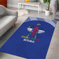 Afro Central African Republic Football Area Rug Go Champions - African Pride