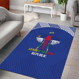 Afro Central African Republic Football Area Rug Go Champions - African Pride
