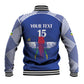 Afro Central African Republic Football Custom Baseball Jacket Go Champions - African Pride