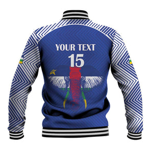 Afro Central African Republic Football Custom Baseball Jacket Go Champions - African Pride