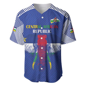 Afro Central African Republic Football Custom Baseball Jersey Go Champions - African Pride