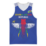 Afro Central African Republic Football Custom Basketball Jersey Go Champions - African Pride