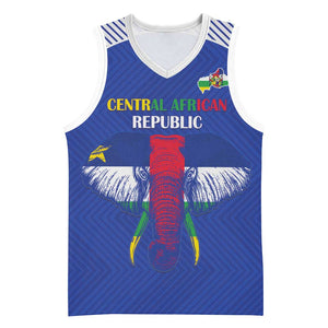 Afro Central African Republic Football Custom Basketball Jersey Go Champions - African Pride