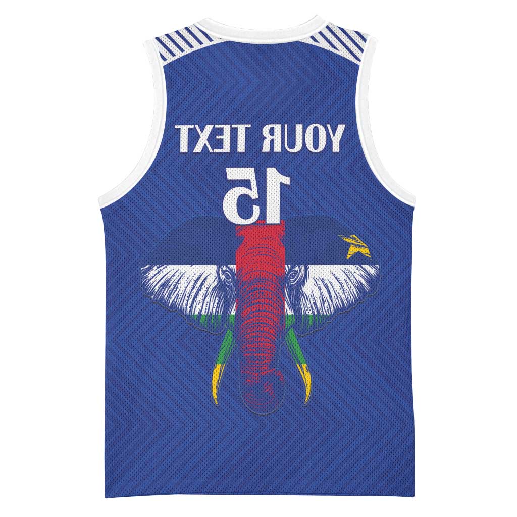 Afro Central African Republic Football Custom Basketball Jersey Go Champions - African Pride