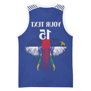 Afro Central African Republic Football Custom Basketball Jersey Go Champions - African Pride