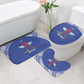 Central African Republic Football Bathroom Set Go Champions