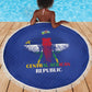 Afro Central African Republic Football Beach Blanket Go Champions - African Pride
