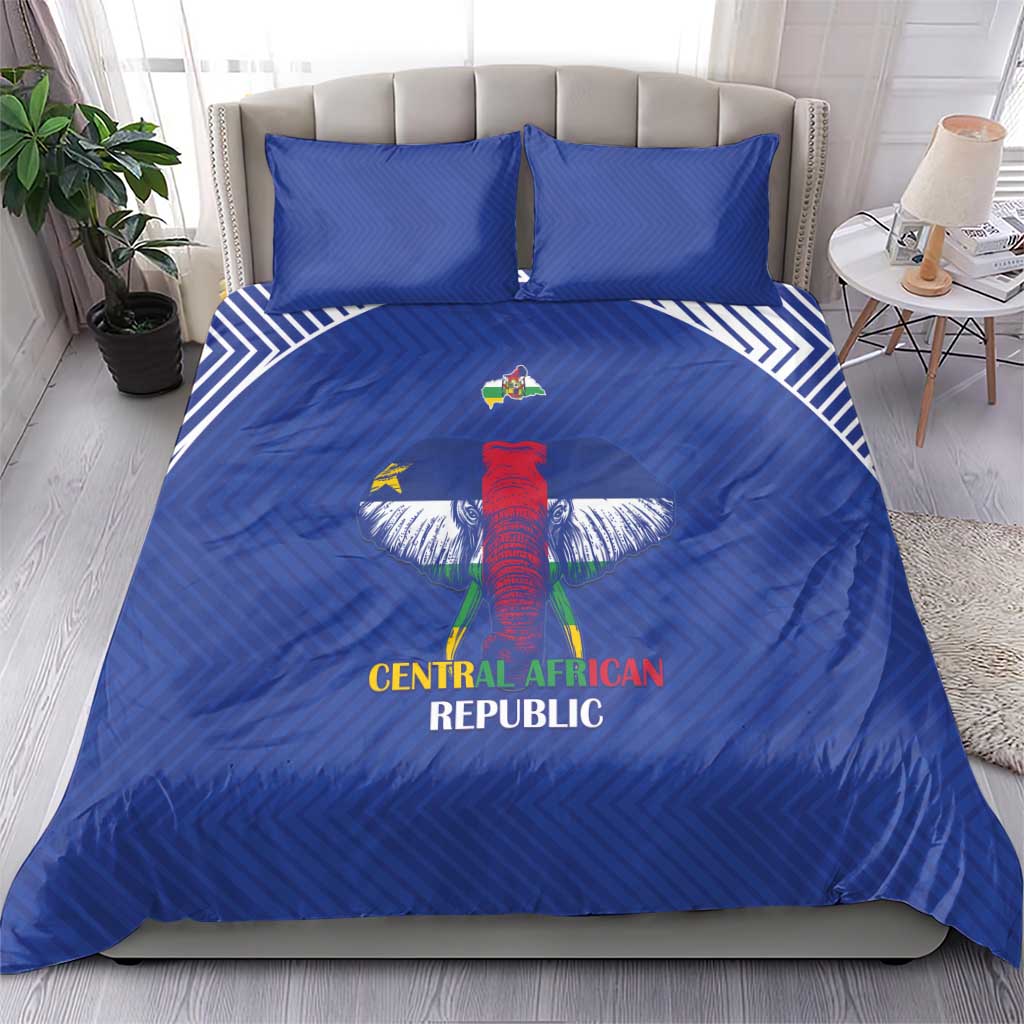 Afro Central African Republic Football Bedding Set Go Champions - African Pride